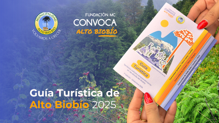Lanzan primera Guía Turística Convoca Alto Biobío: turismo, cultura y economía local desde el territorio pewenche